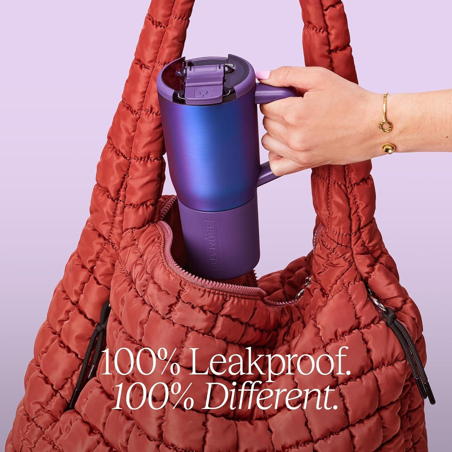 Taza de Café Aislada BrüMate Muv 25oz Agave Azul 100% Fugas