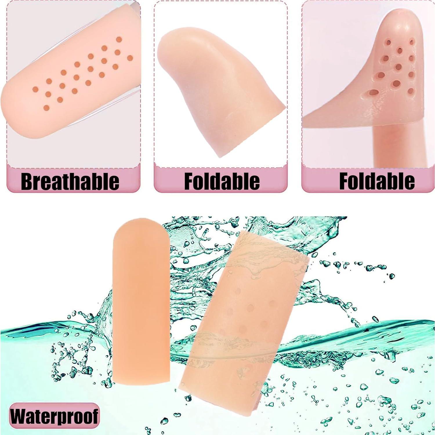 Cubiertas de Dedos de Gel HORNYPOOT - 20 Piezas Protectores