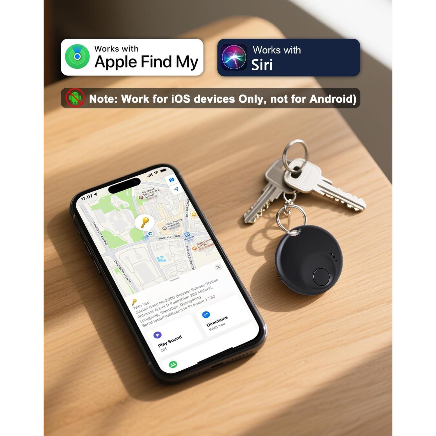 Etiquetas Air Tracker DSDFPFG N Tag - Paquete de 2 - Bluetooth iOS