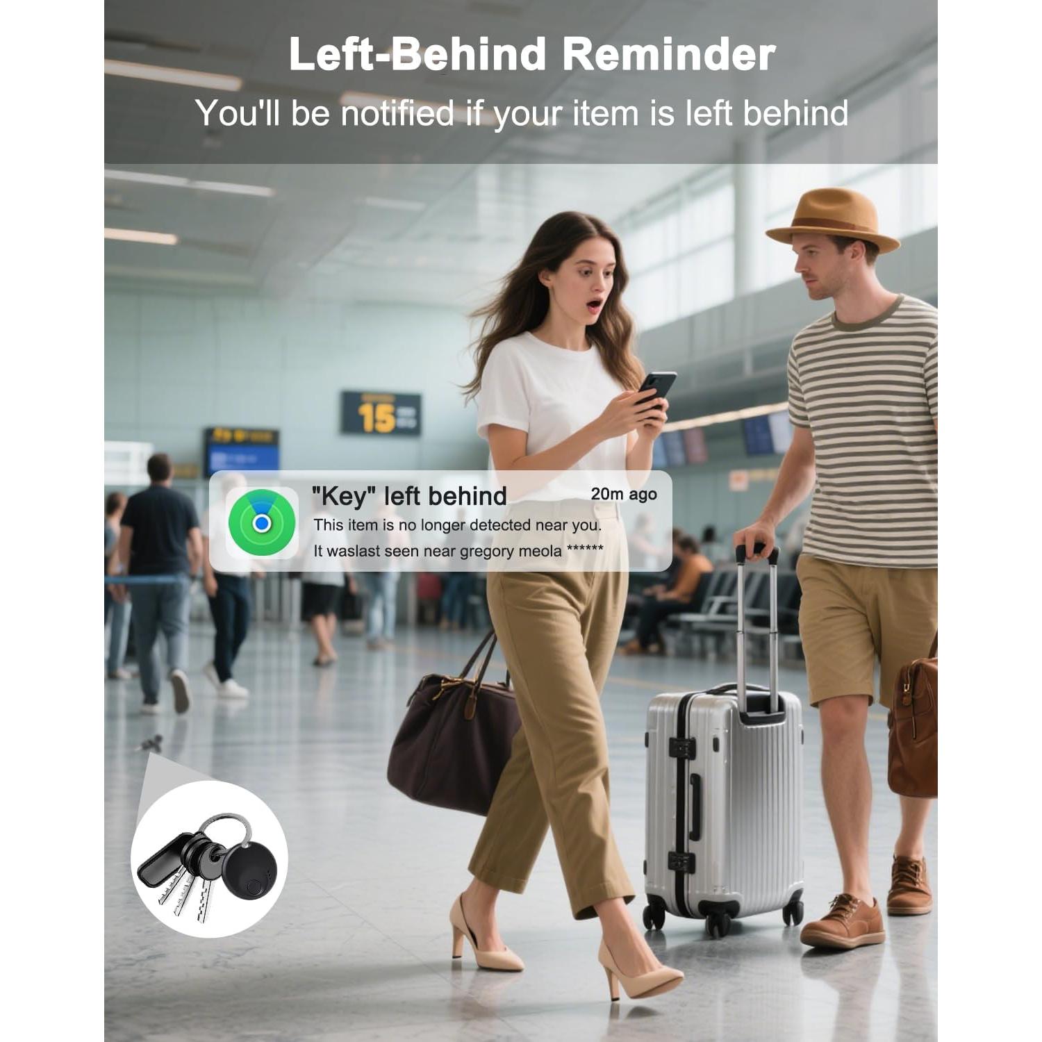 Etiquetas Air Tracker DSDFPFG N Tag - Paquete de 2 - Bluetooth iOS