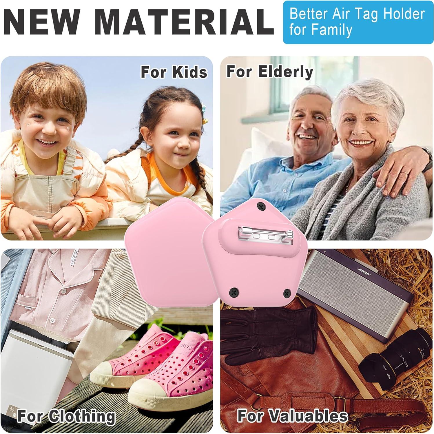 Funda Impermeable para Air Tag Niños 4 Pack - ipuplar