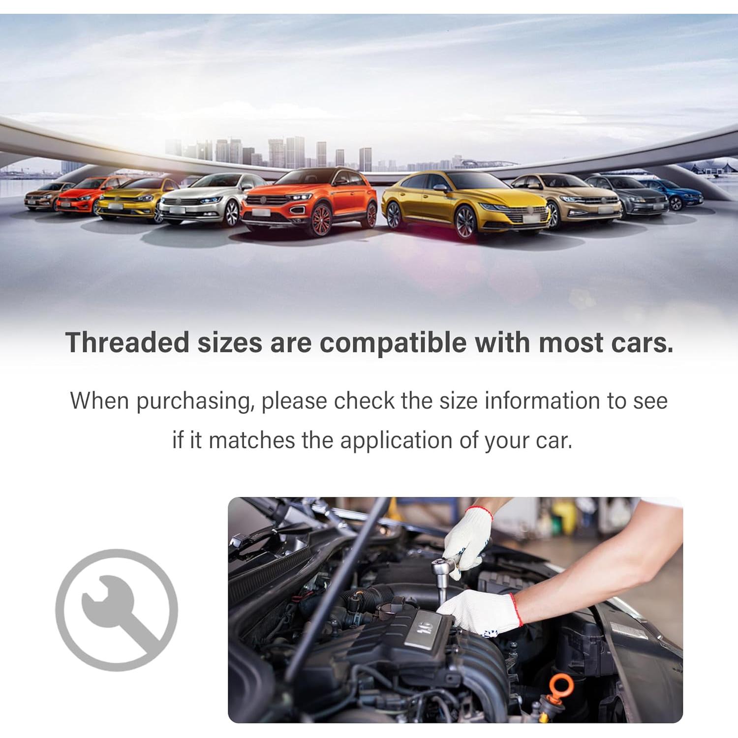 Kit de Tornillos y Resortes de Escape Carleef M10x1.25