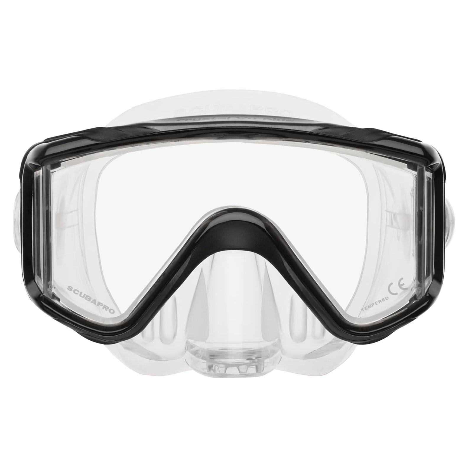 Máscara de buceo SCUBAPRO Crystal VU Plus con válvula