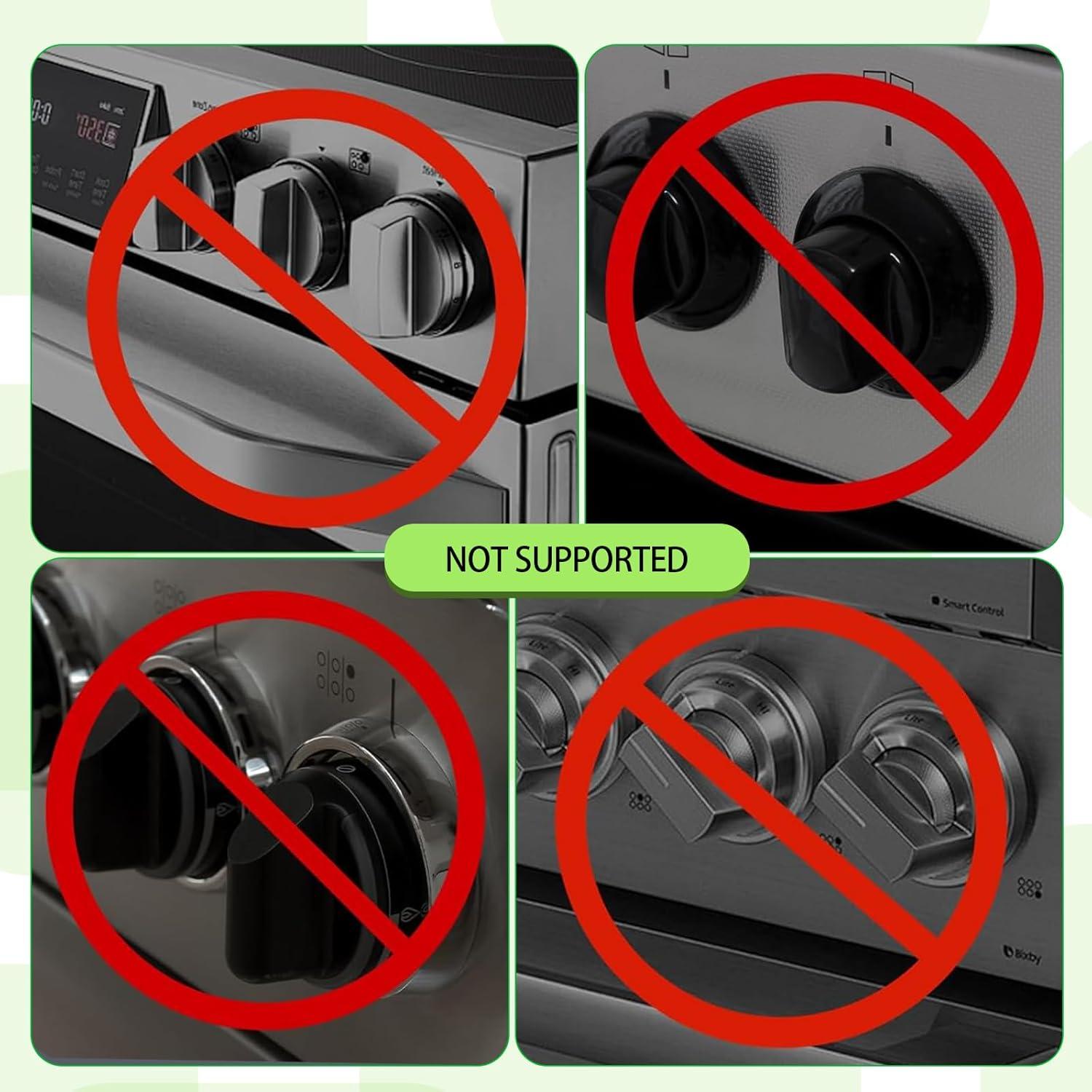 Cubiertas de Seguridad para Perillas de Estufa Safety 1st - 5 Piezas