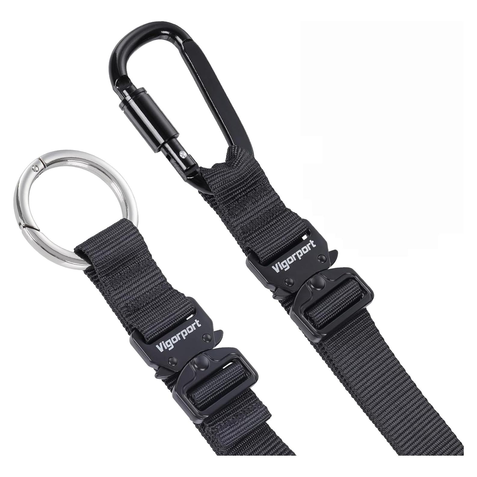 Correa de Equipaje Vigorport 2 Clips Nylon Alta Resistencia