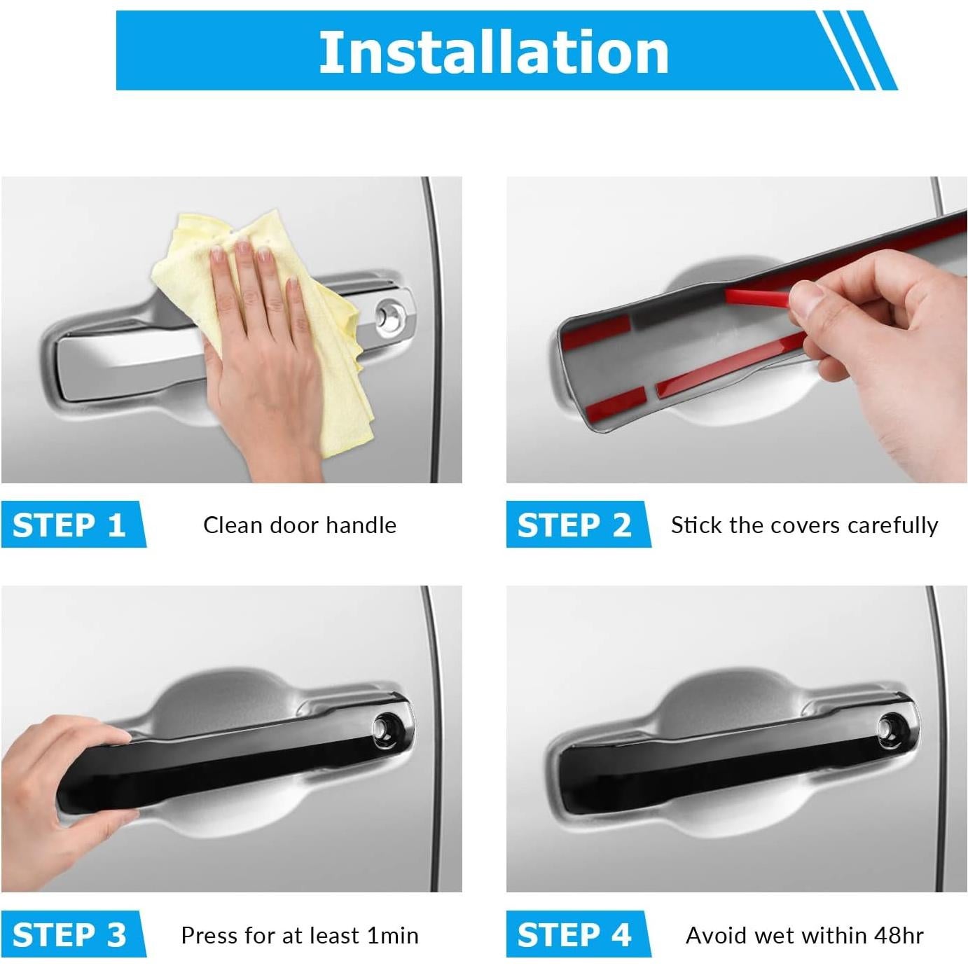 Cubierta de Manija de Puerta DLOVEG para Toyota Tundra 2022-2026