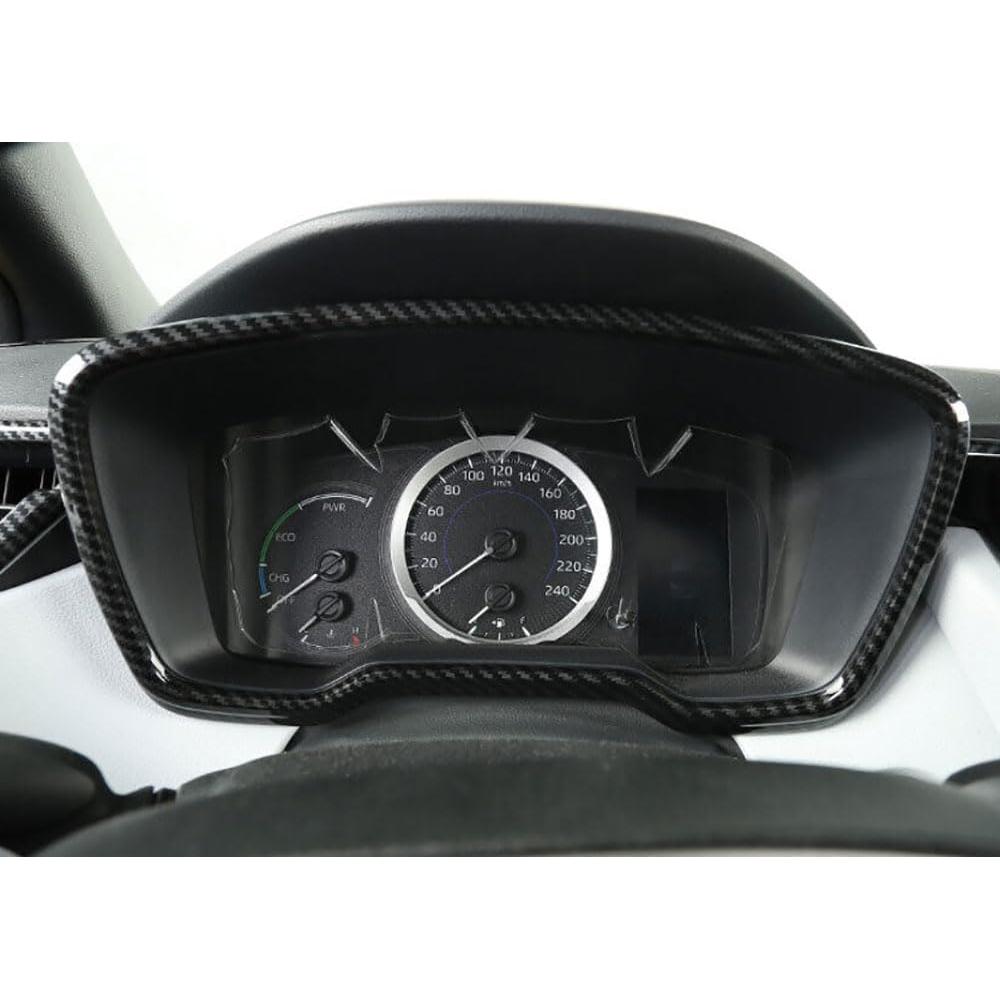 Accesorios interiores Toyota Corolla 2020-2025 ABS fibra carbono