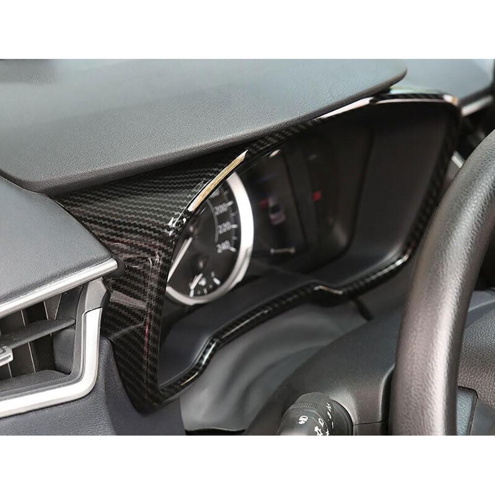 Accesorios interiores Toyota Corolla 2020-2025 ABS fibra carbono