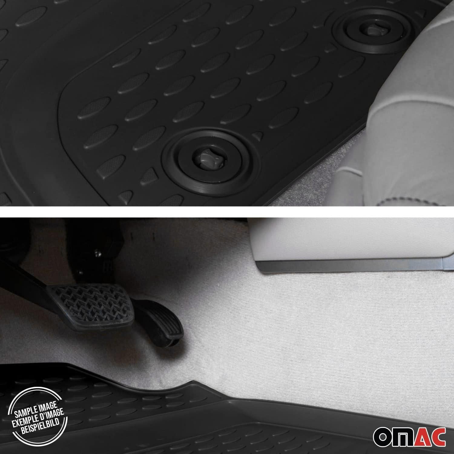 Alfombrillas OMAC 3D para Toyota Yaris 2006-2011 Negro