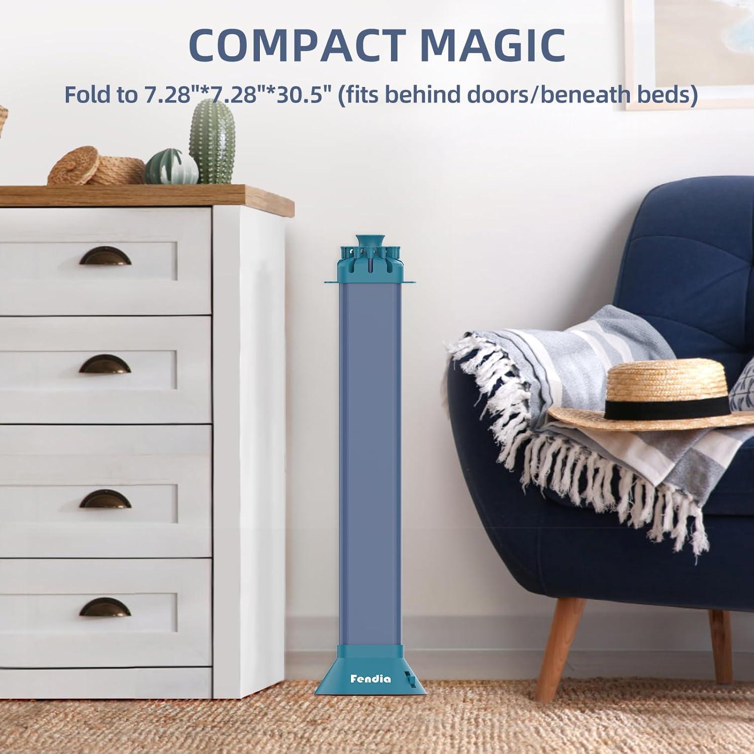 Estante Plegable para Secar Ropa Fendia FCD01 30kg Gris Verde