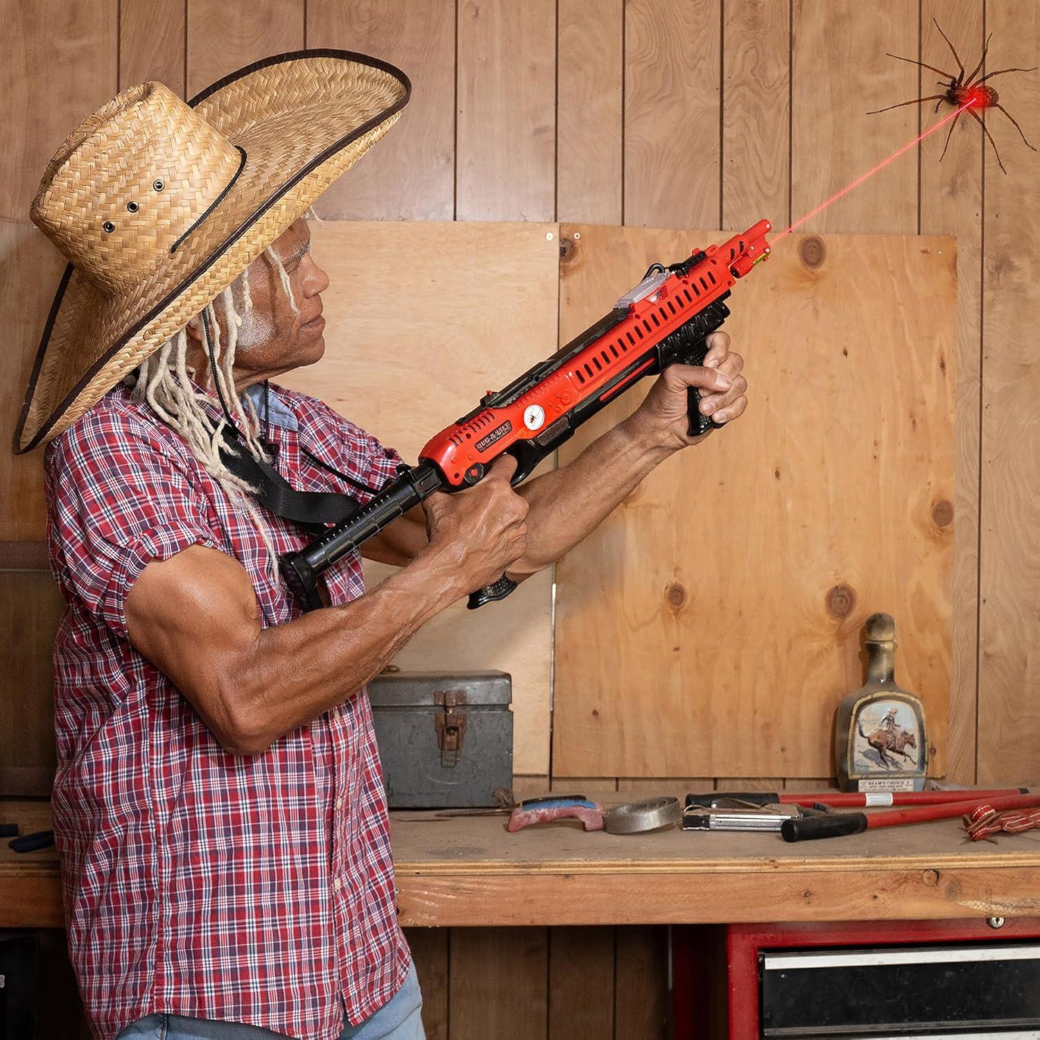 BUG-A-SALT Widow Maker 3.5 con Mira Láser y Mango de Carga