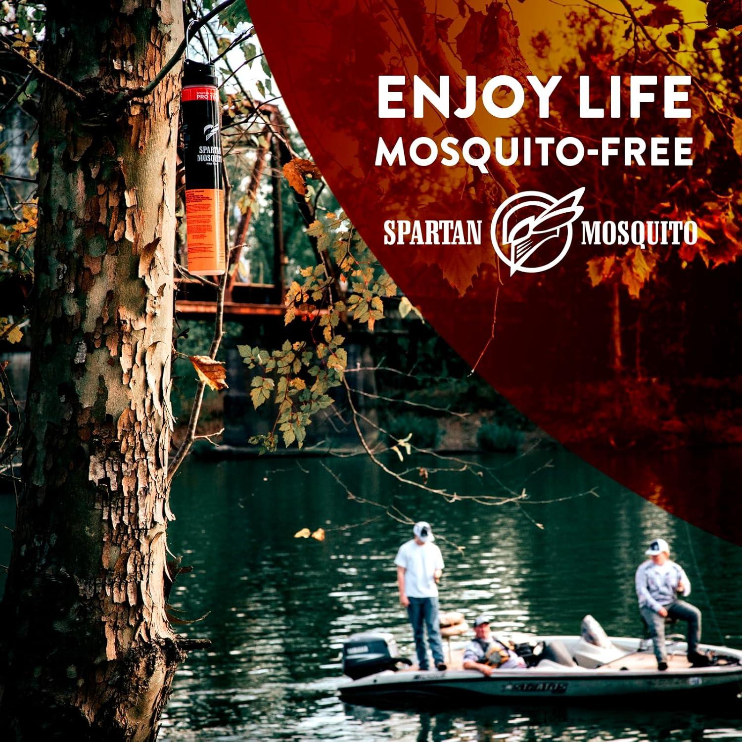 Spartan Mosquito Pro Tech - Asesino de Mosquitos 4 Tubos