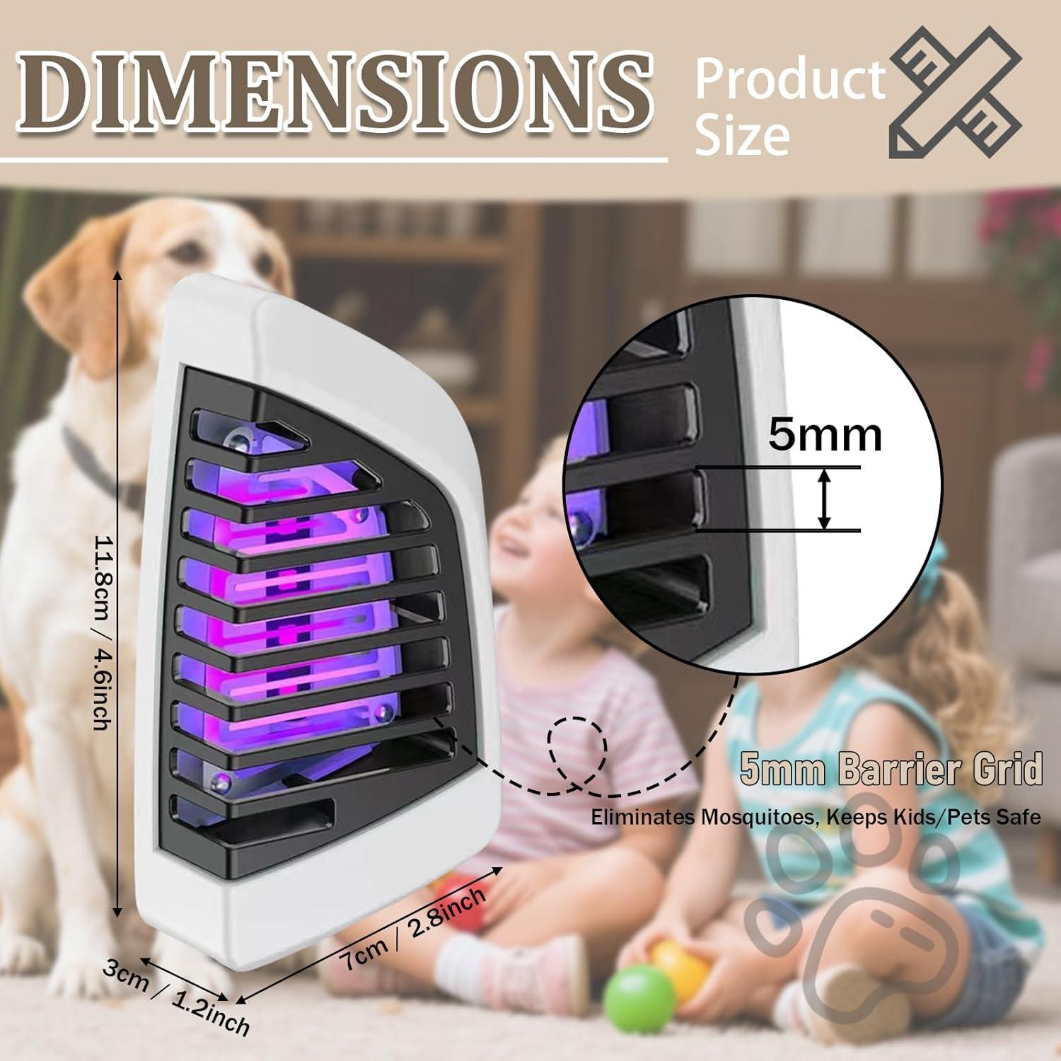 Asesino de Mosquitos Eléctrico LASER HAND 67.74g Interior