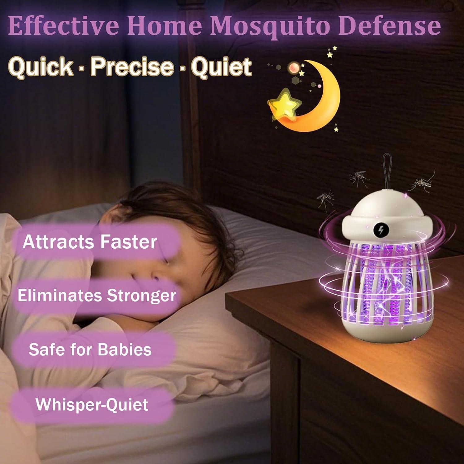 Asesino de Mosquitos Electrónico Medusa 5V para Interior