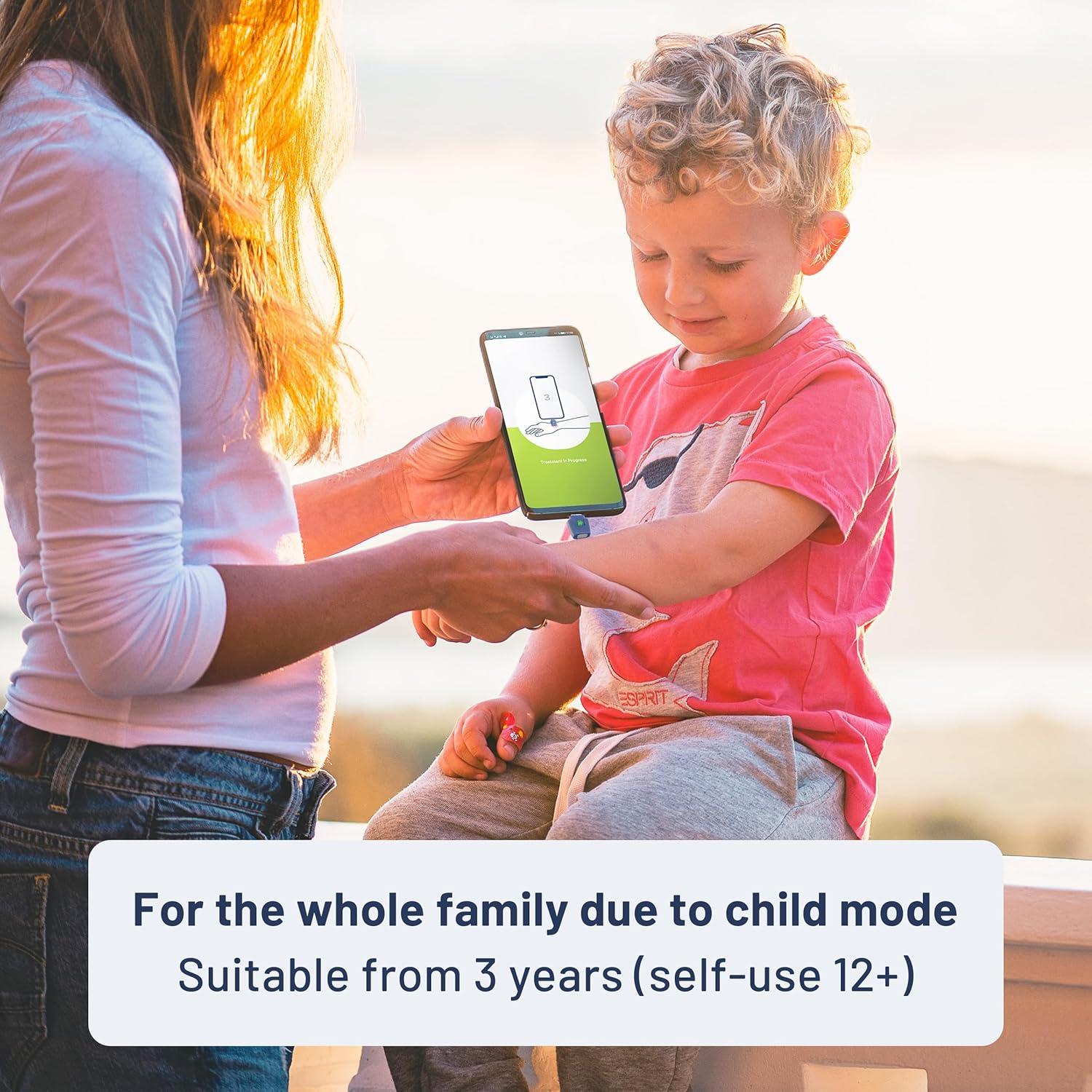 Calentarlo Sanador de Picaduras de Insectos USB-C para iPhone y Android