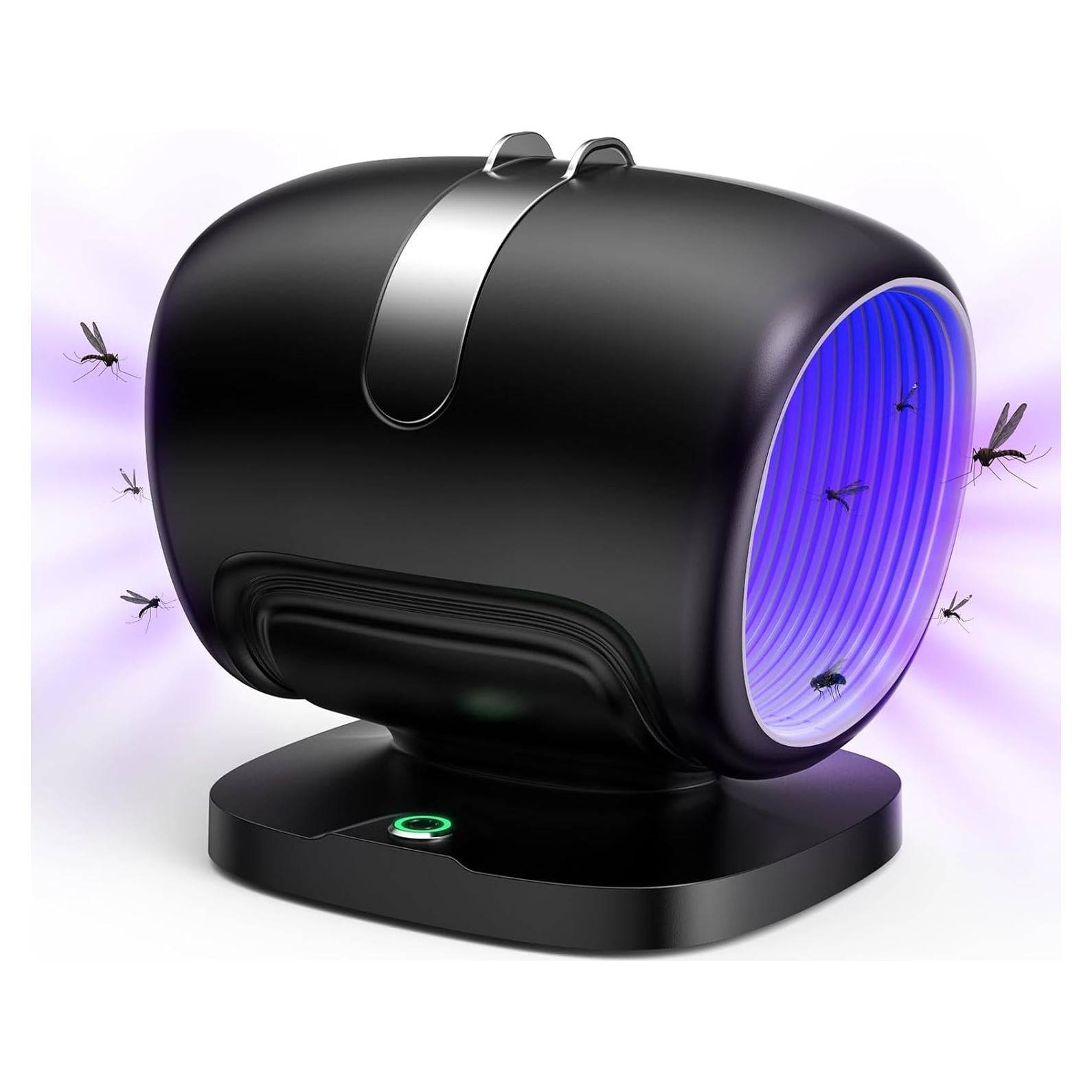 Trampa de Moscas ZEVQI POWER con Luz y Pegamento Adhesivo