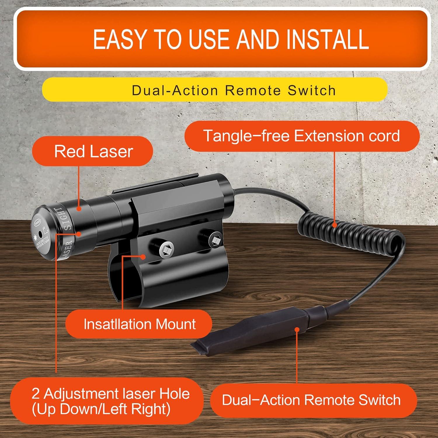 Mirilla Láser Ajustable SZWRSKJ SQ-002 para Pistola de Sal