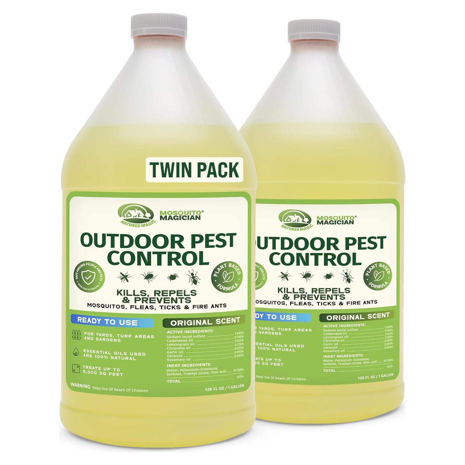 Solución Líquida Mosquito Magician 7.57L - Mata Mosquitos y Pulgas