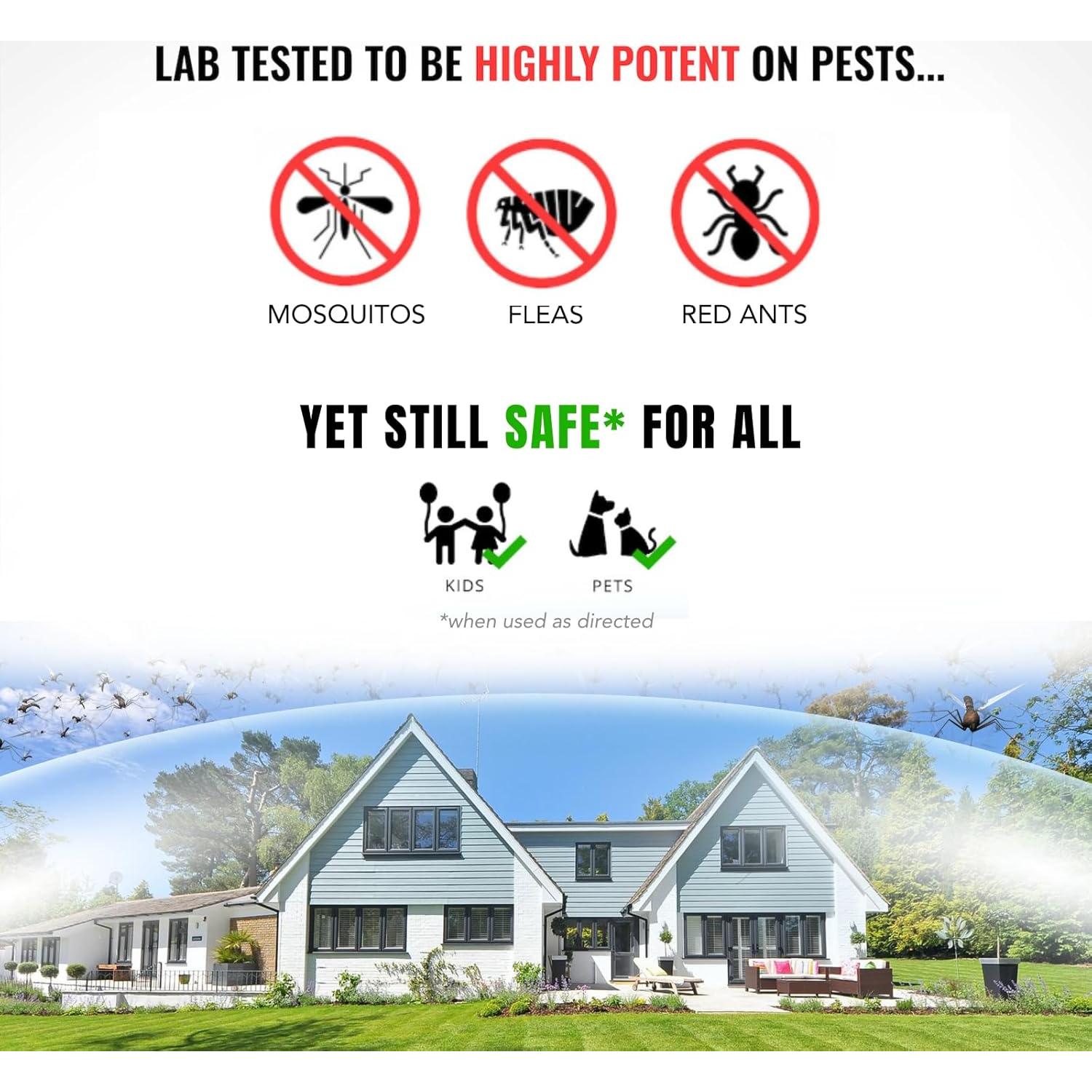 Solución Líquida Mosquito Magician 7.57L - Mata Mosquitos y Pulgas