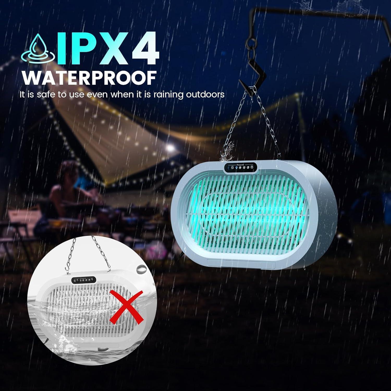 Zapper de Insectos Minimoon IKI-510AE, 195 m², Control Remoto