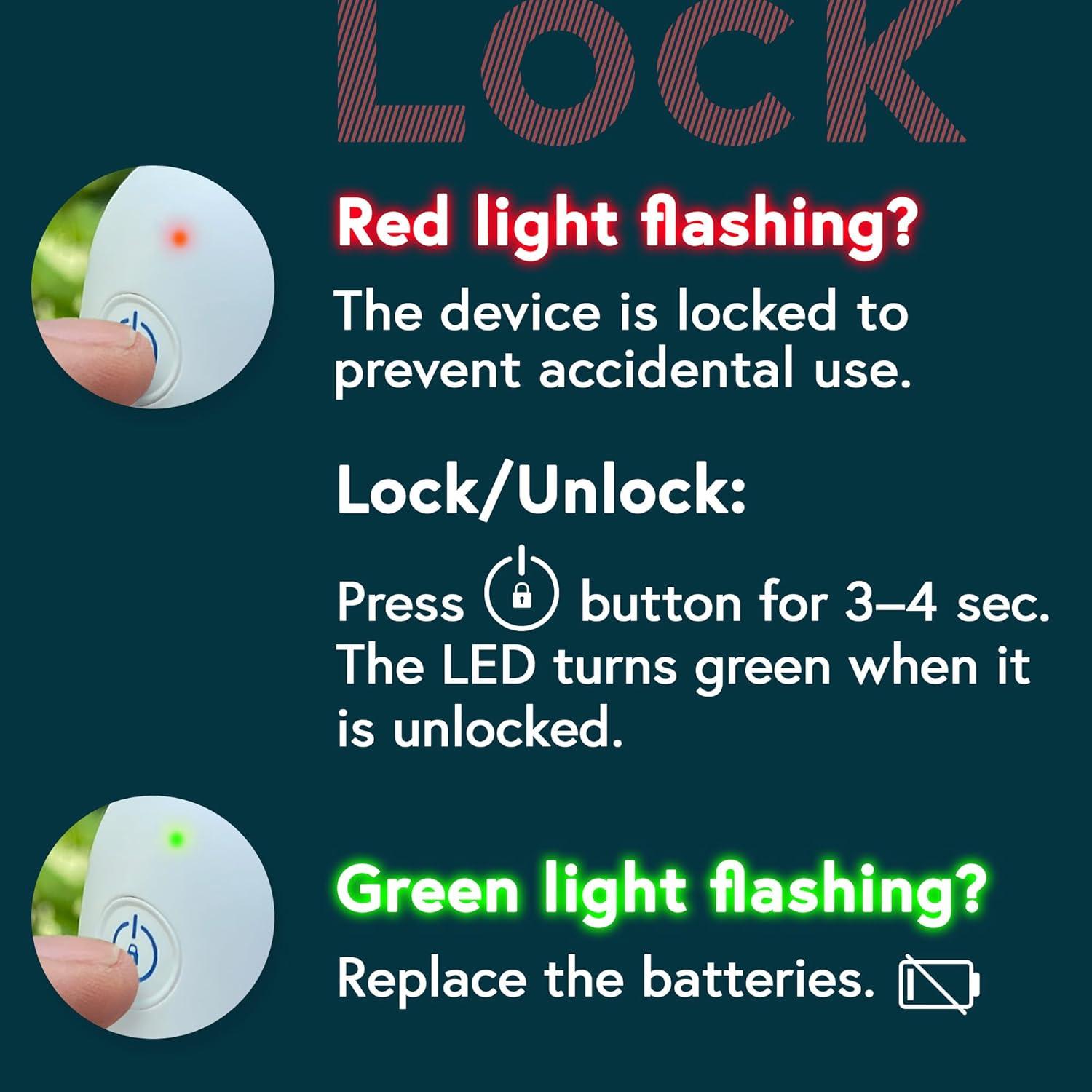 Dispositivo Alivio Picaduras Insectos iProven - Reutilizable, Modo Dual