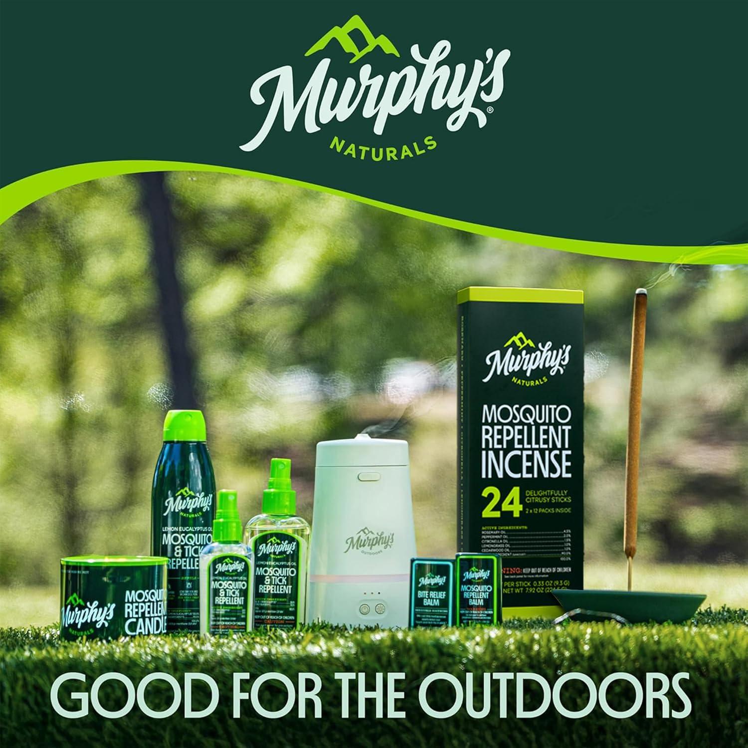 Incienso Repelente de Mosquitos Murphy's Naturals 24 Unidades