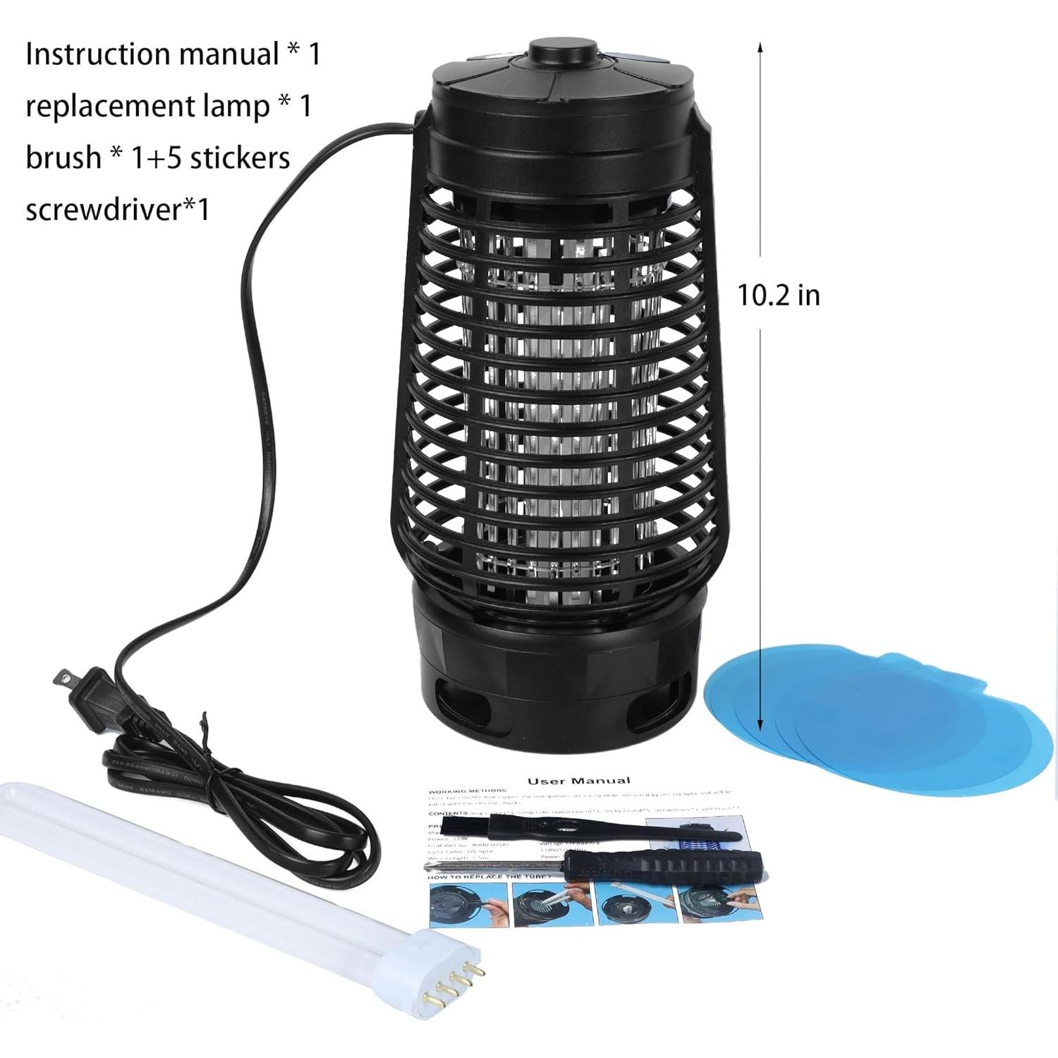 Zapper Eléctrico de Insectos Lulu Home 365nm con Luz UV