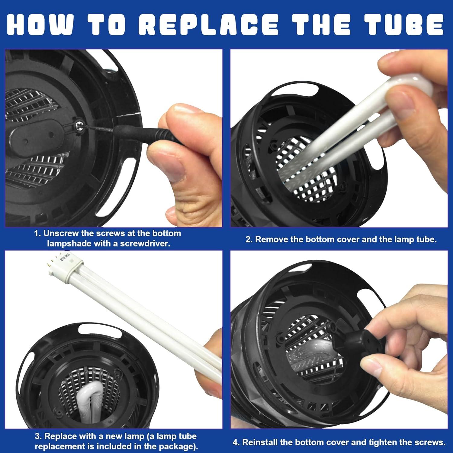 Zapper Eléctrico de Insectos Lulu Home 365nm con Luz UV