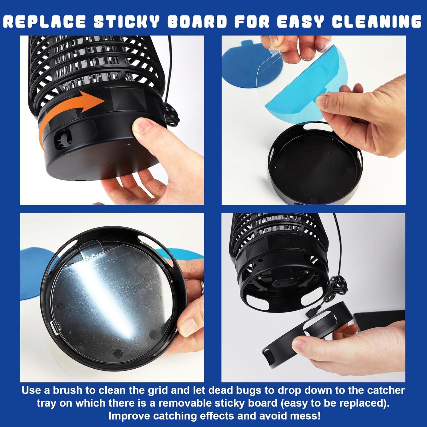 Zapper Eléctrico de Insectos Lulu Home 365nm con Luz UV