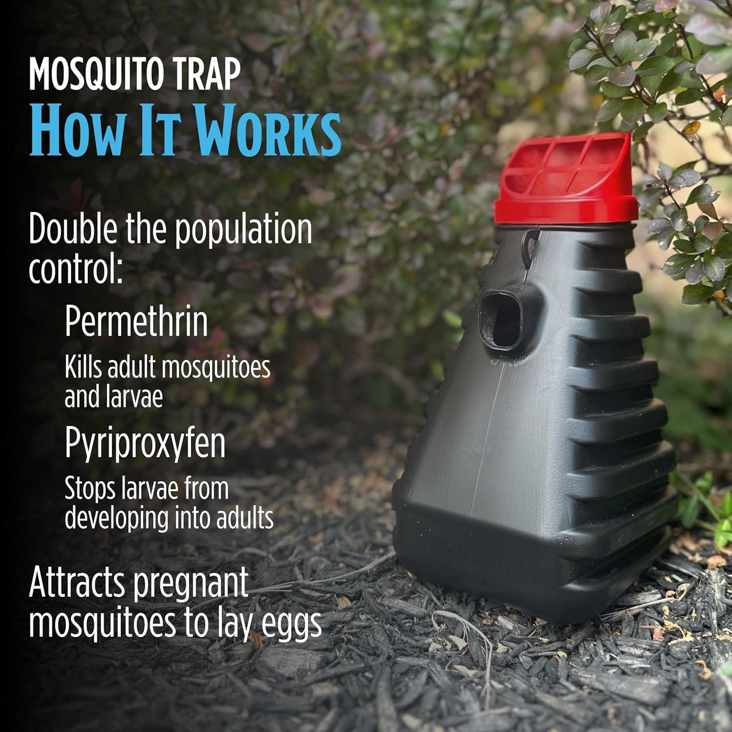 Trampa para Mosquitos Abuelo Gus - Ecológica, 2 Unidades