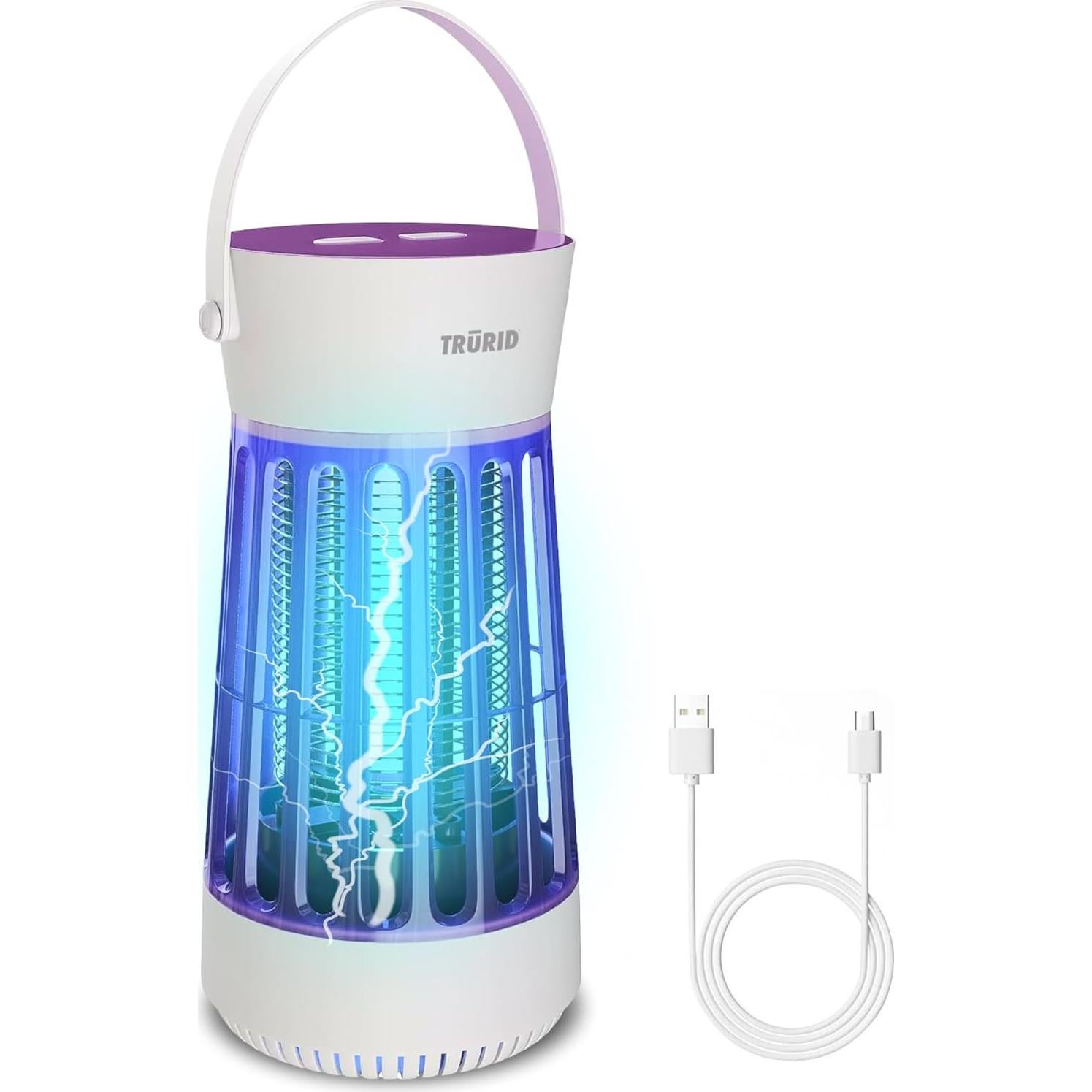Trampa Zapper Mosquitos UV LED TRURID Portátil 0.45 kg