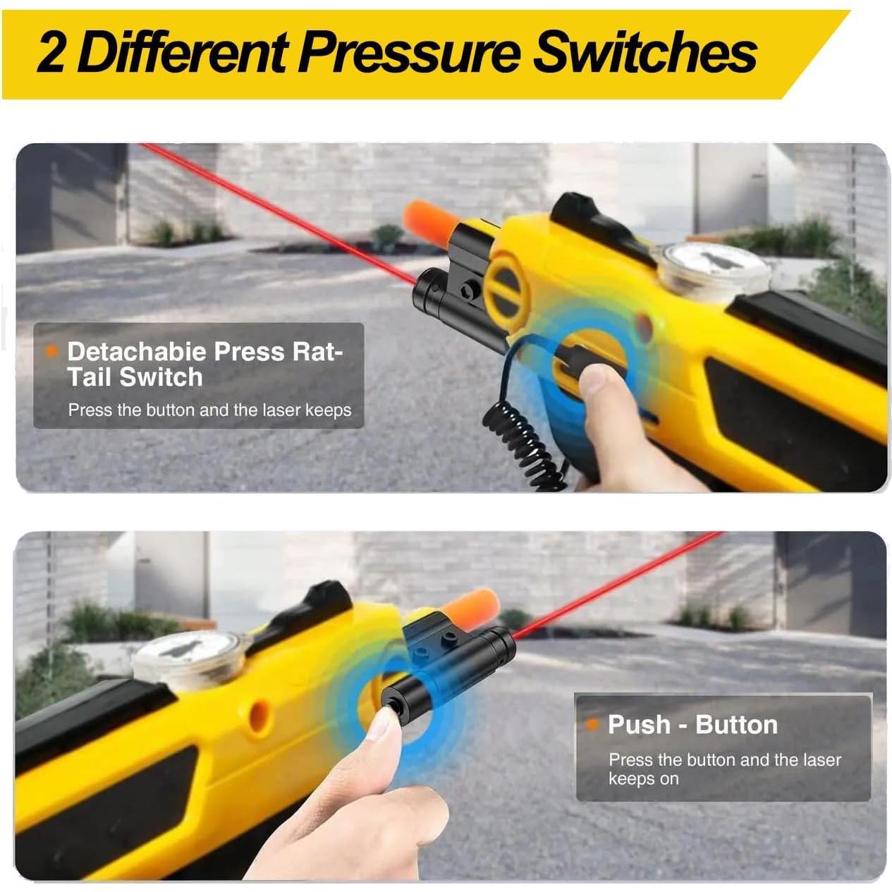 Mira Láser DOPETANE para Bug Salt Gun 2.0/3.0/4.0 - 2 Pcs