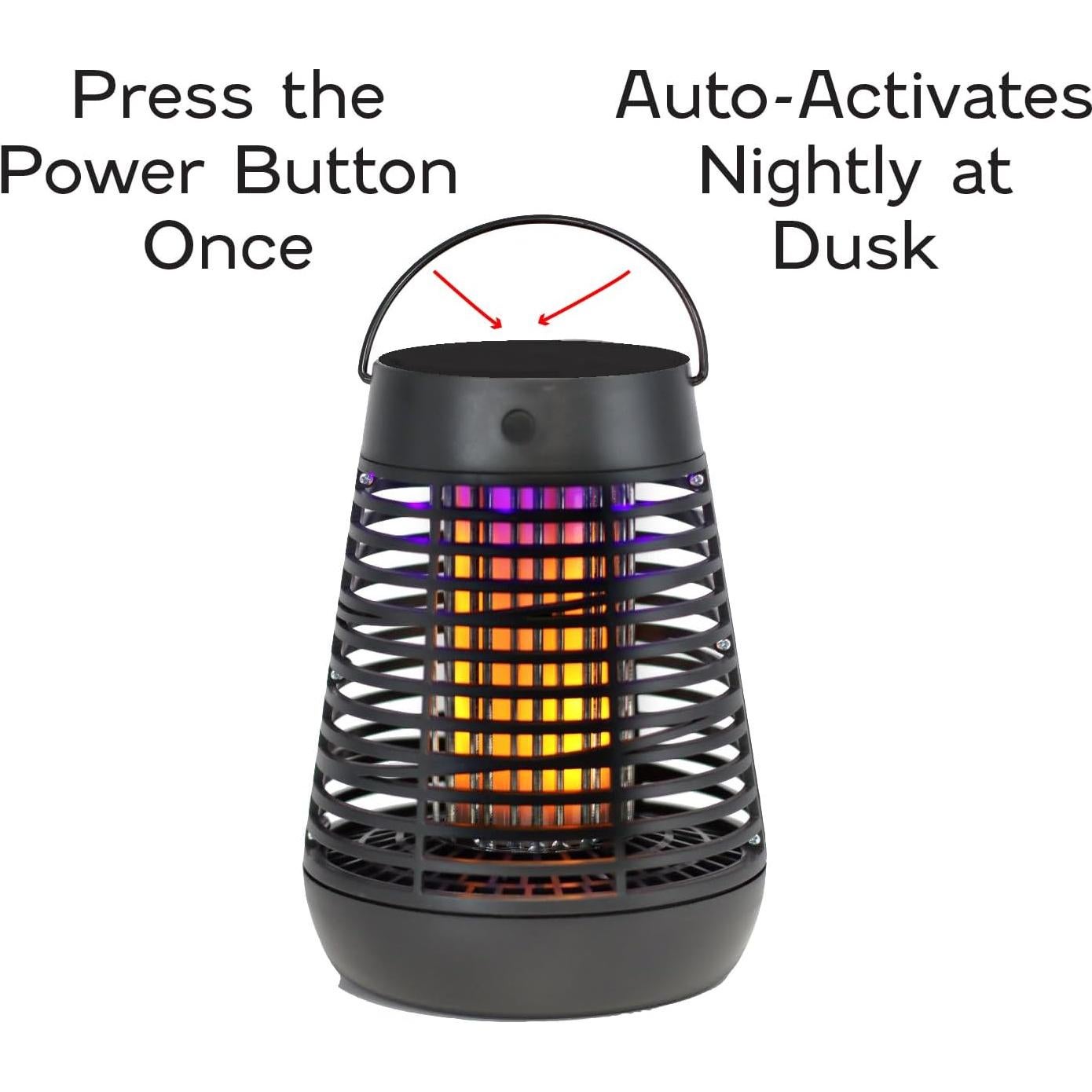 Antorcha Solar Asesina de Insectos PIC - Paquete Doble