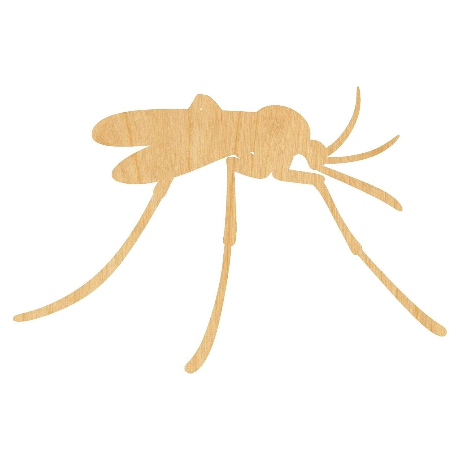 Forma de Madera Cortada con Láser Mosquito 3.2mm 17.8cm