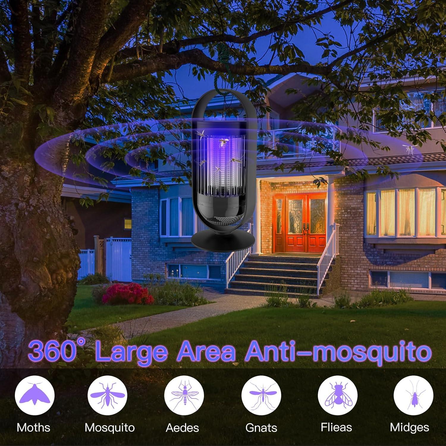 Zapper de Mosquitos CASACASA 408g con Luz LED y Modo Dual