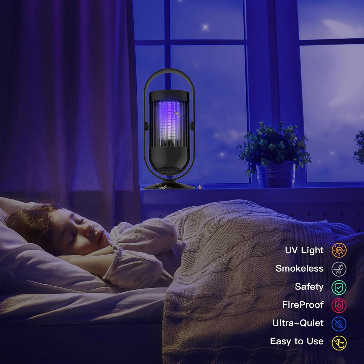 Zapper de Mosquitos CASACASA 408g con Luz LED y Modo Dual