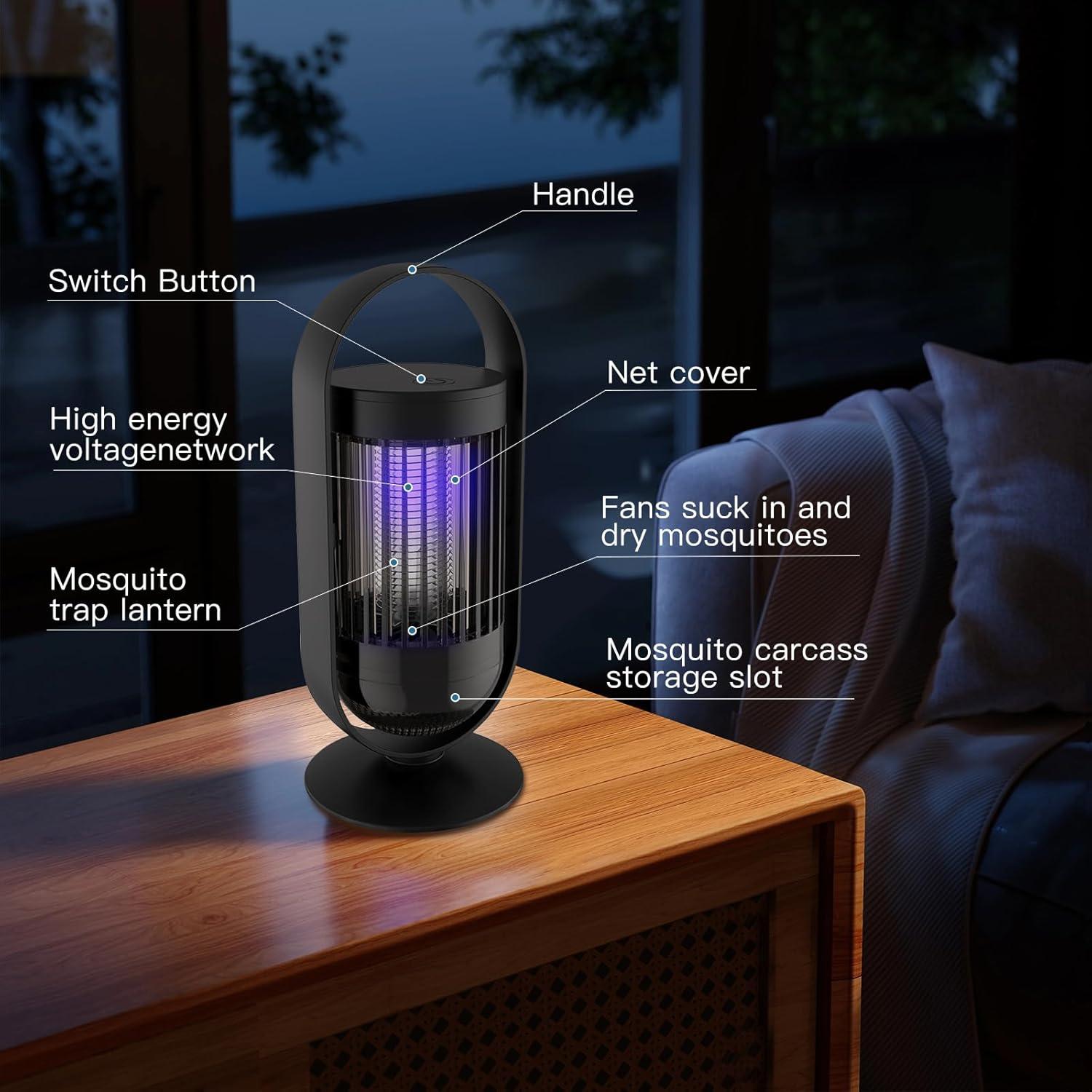 Zapper de Mosquitos CASACASA 408g con Luz LED y Modo Dual