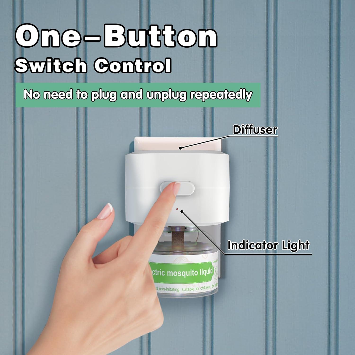 Repelente Electrónico de Mosquitos Ddrihlees Q5 con 2 Recargas