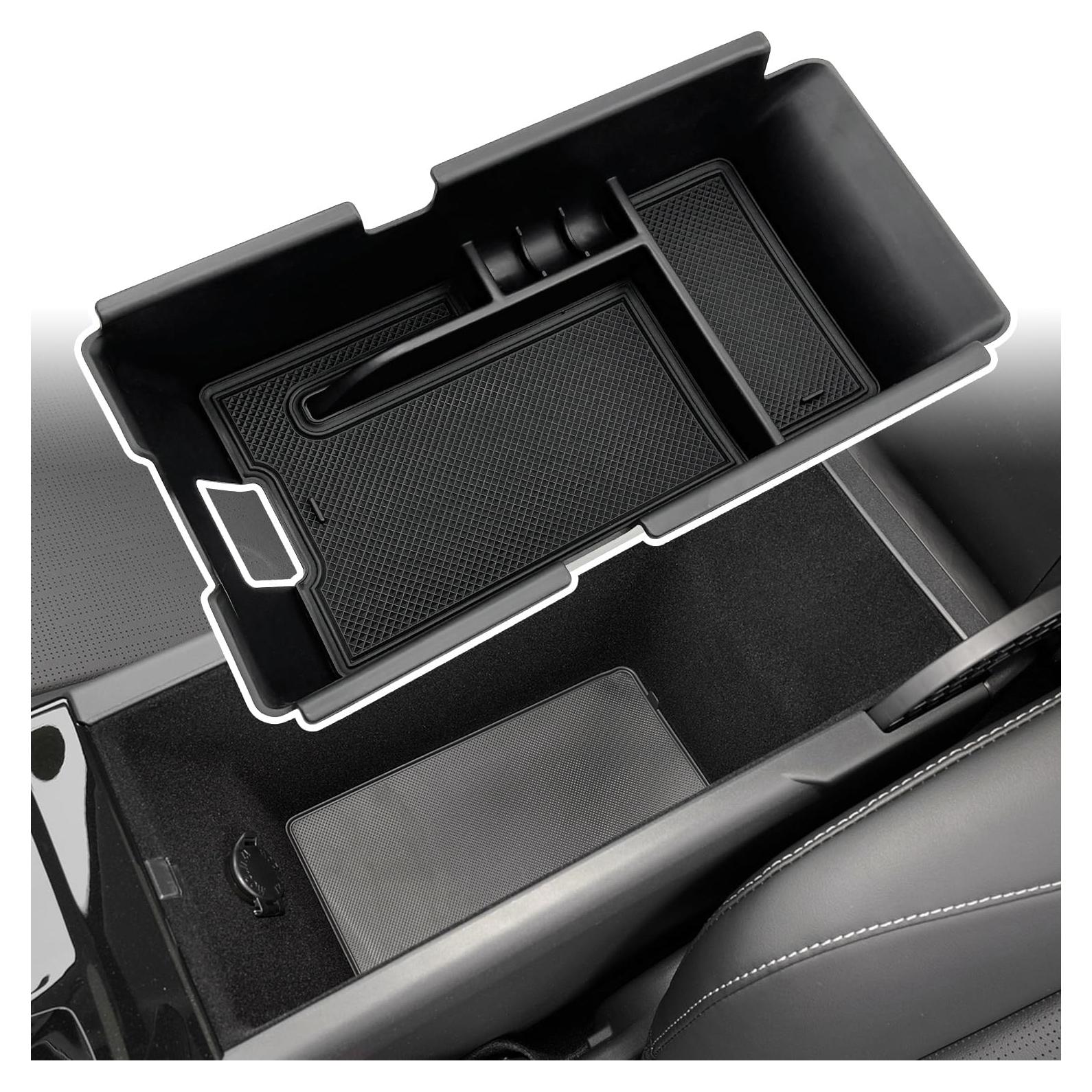 Organizador de Consola Central EVTIME para Camry 2024-2025 Negro