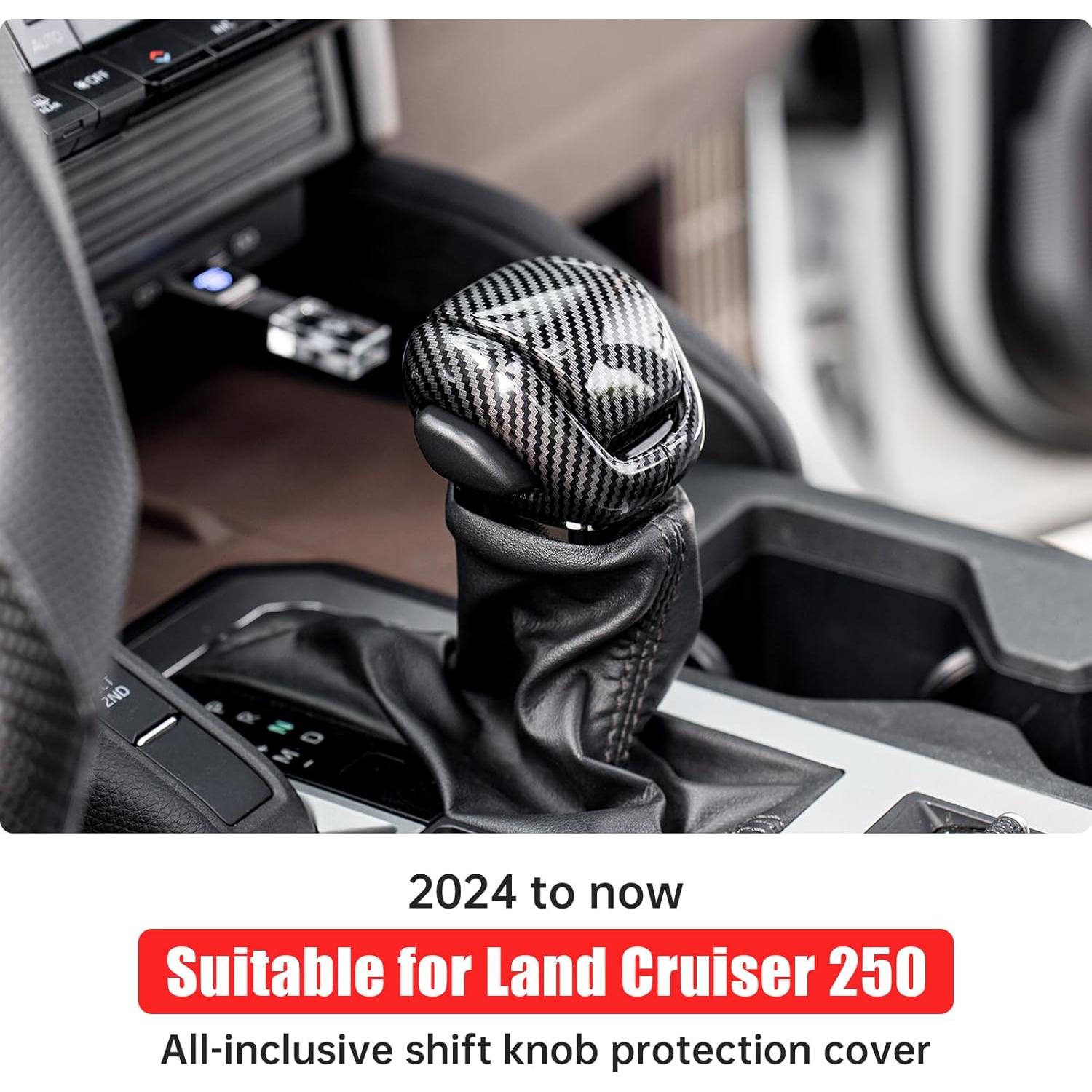 Cubierta Protectora Palanca Cambios Toyota Land Cruiser 250 2024-2025