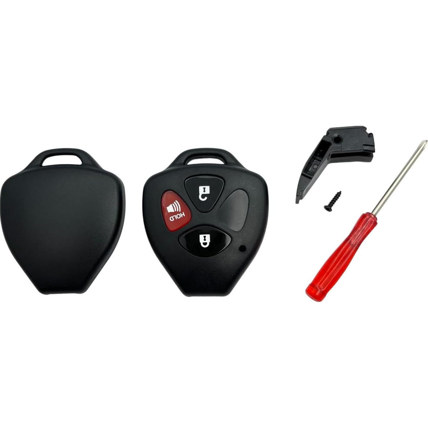 Funda de Llave de Repuesto Toyota 3 Botones WKIOERAD