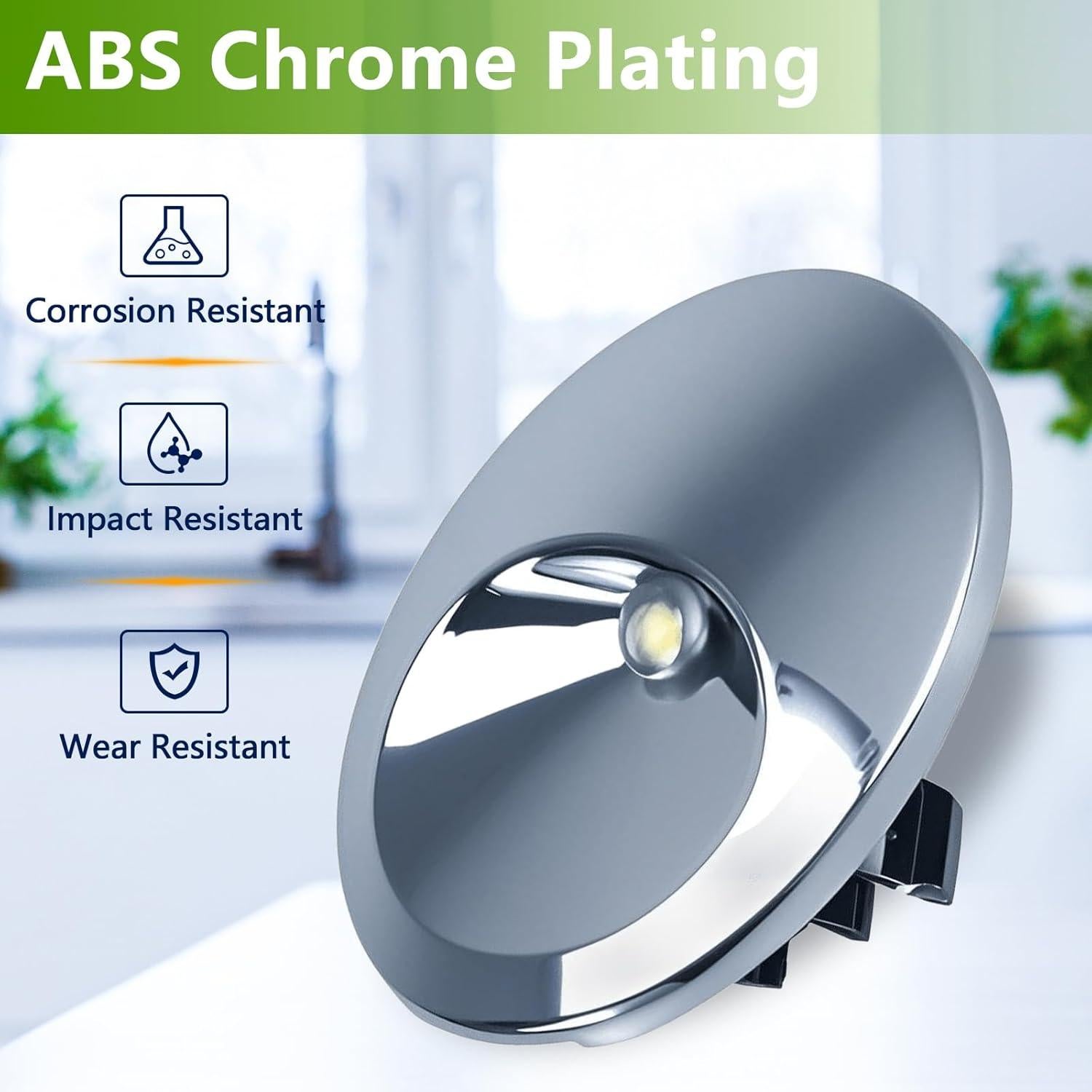 Luz LED para Refrigerador RUHUALIFE con Cubierta 6500K