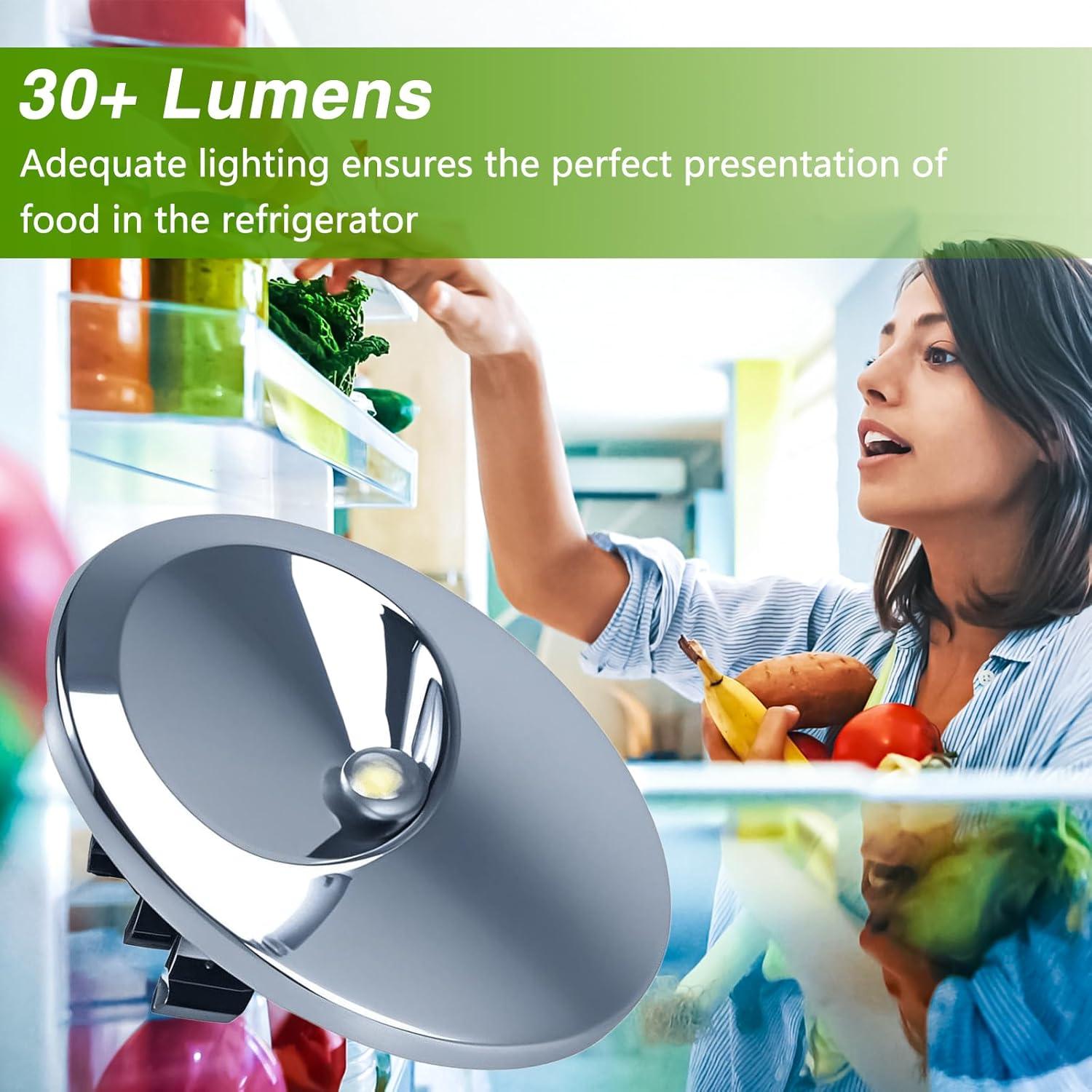 Luz LED para Refrigerador RUHUALIFE con Cubierta 6500K