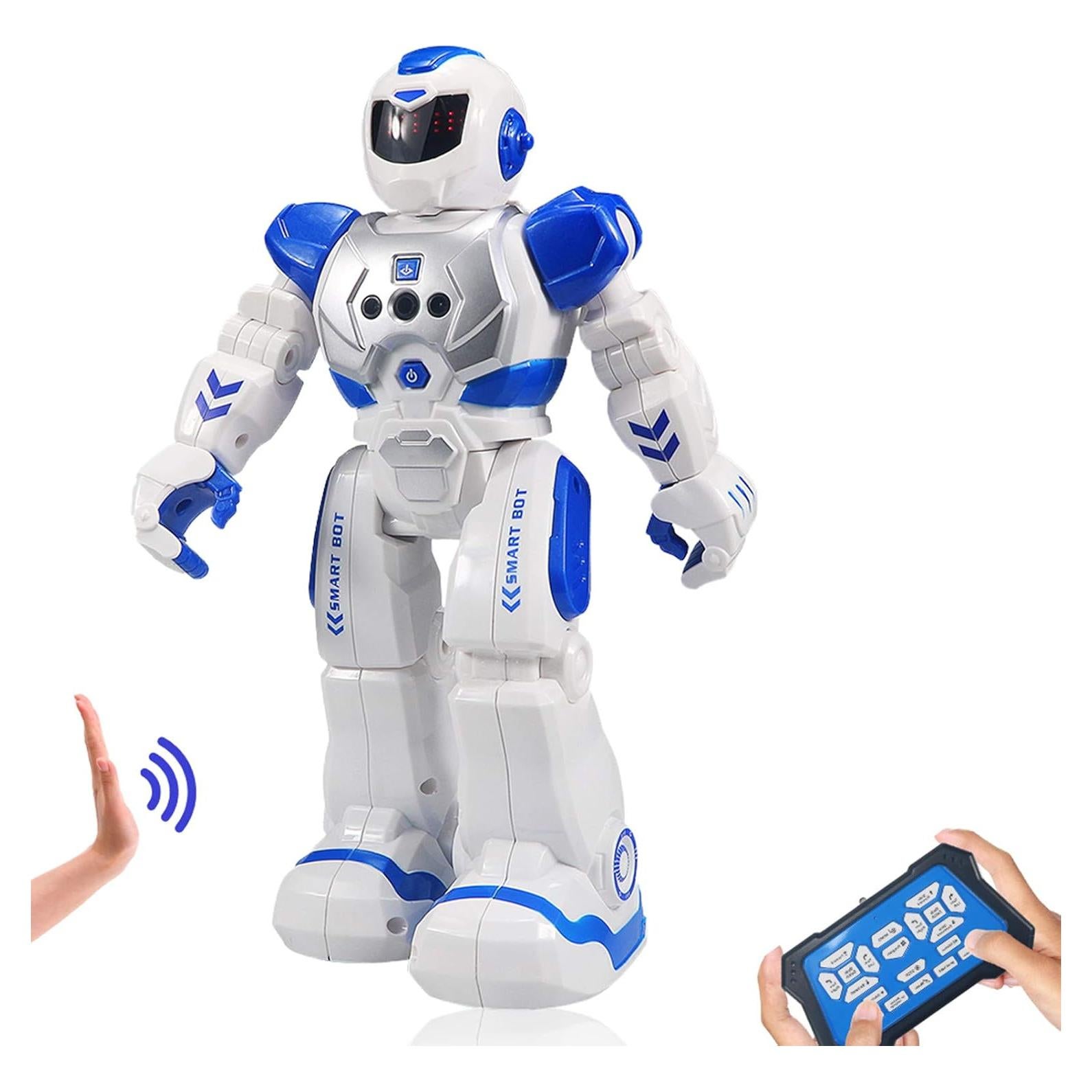 Robot de Control Remoto Suliper RB01 para Niños - Azul/Blanco