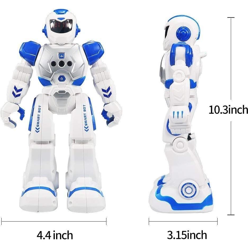 Robot de Control Remoto Suliper RB01 para Niños - Azul/Blanco