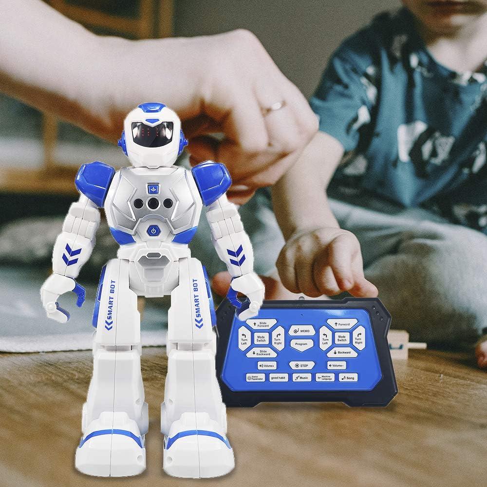 Robot de Control Remoto Suliper RB01 para Niños - Azul/Blanco