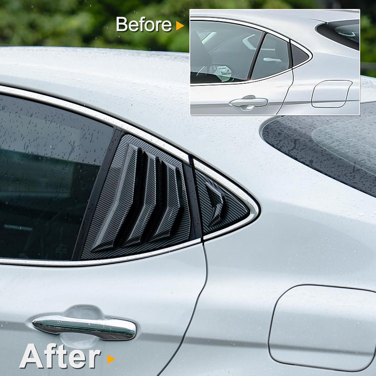 Louvers de Ventana CKE para Toyota Camry 2025 Fibra de Carbono