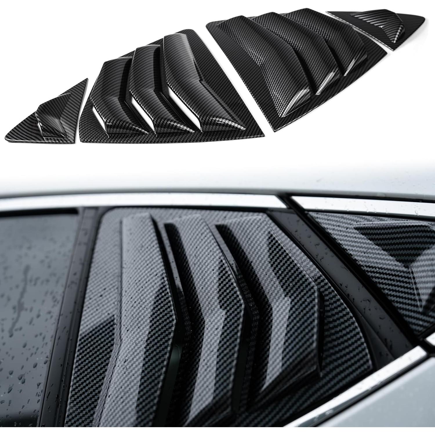 Louvers de Ventana CKE para Toyota Camry 2025 Fibra de Carbono