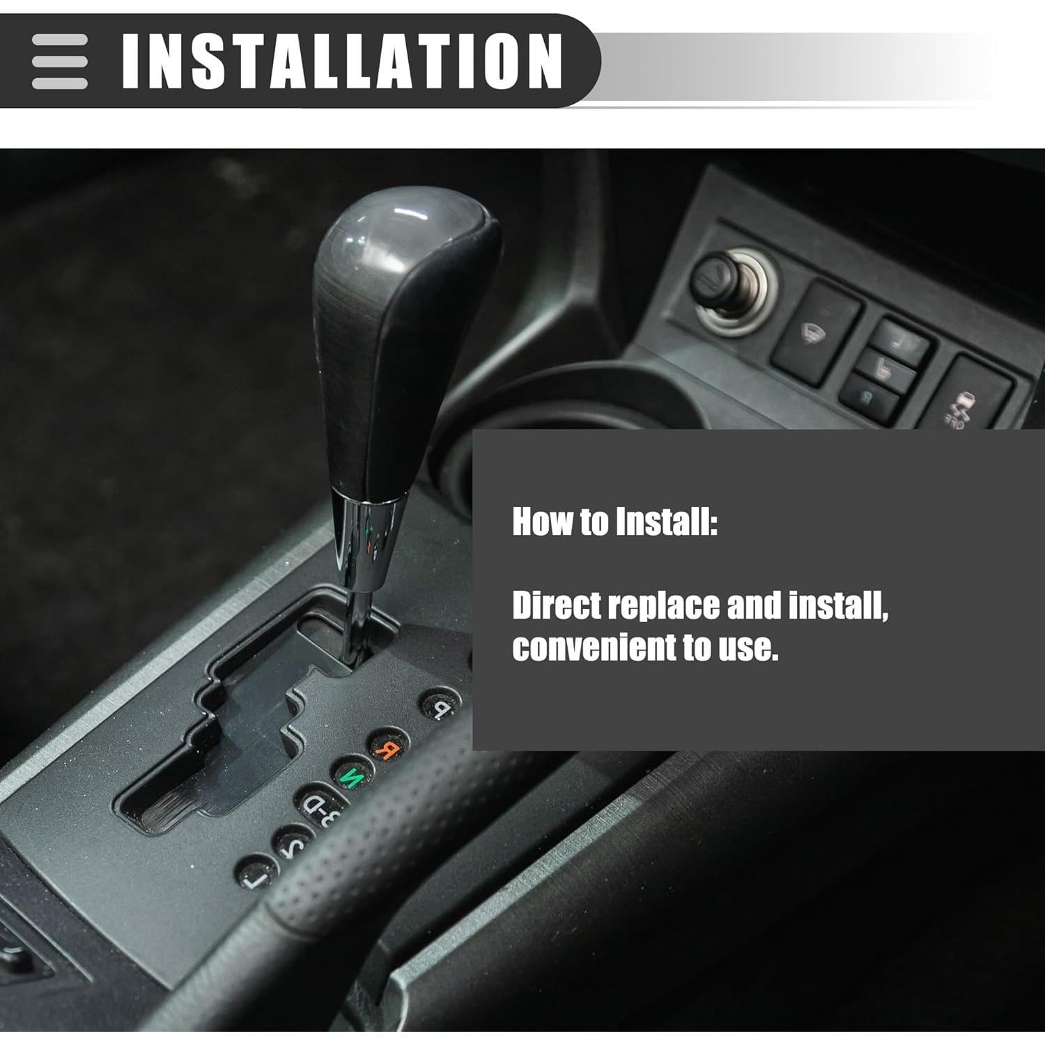 Perilla de Cambio Automático Motoforti para Toyota Yaris 2006-2018