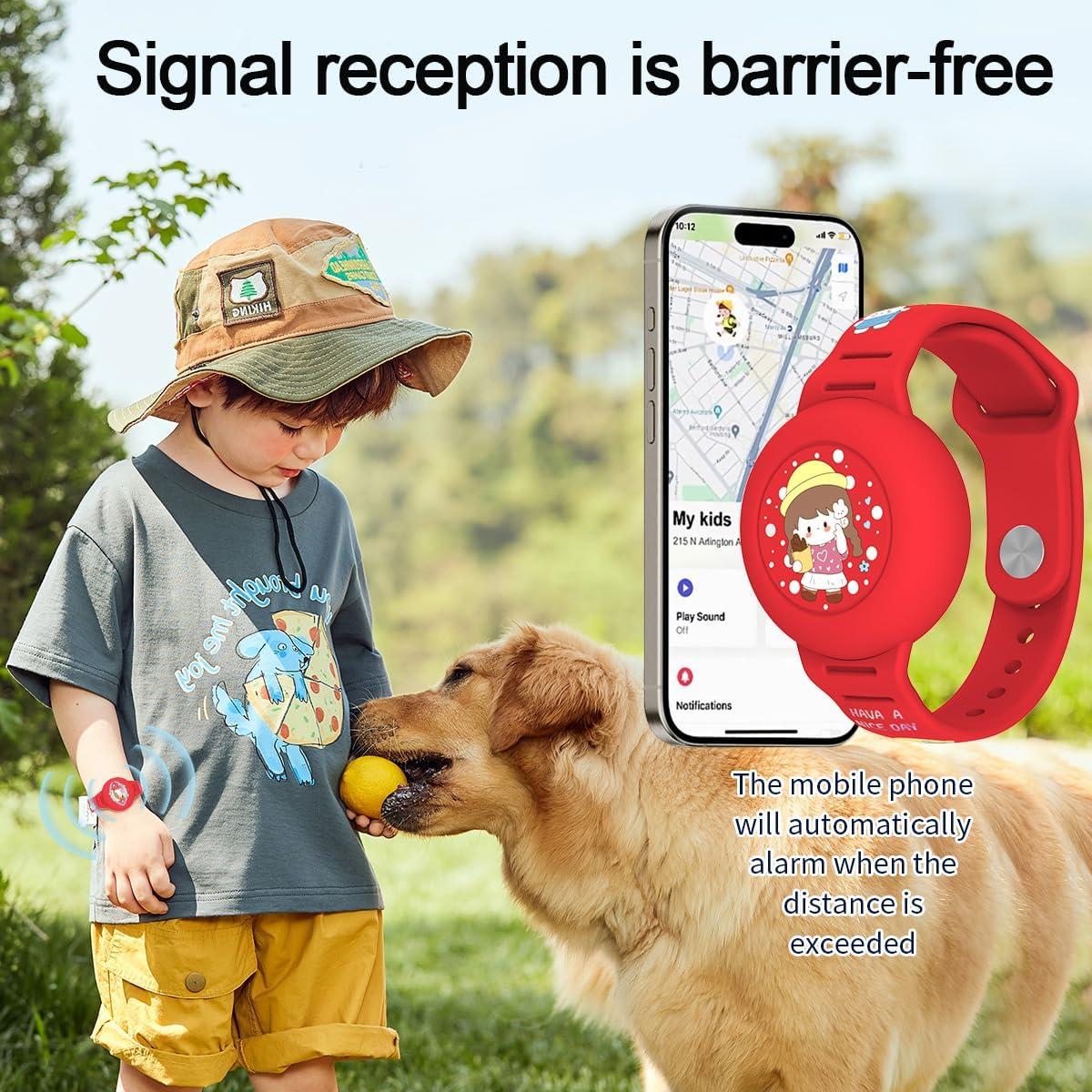 Pulsera Impermeable DDDWJK para AirTag Niños - Astronauta